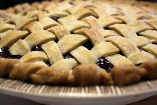  together with nosotros started off amongst a fresh huckleberry for my hubby 1.  Fresh Blueberry Pie