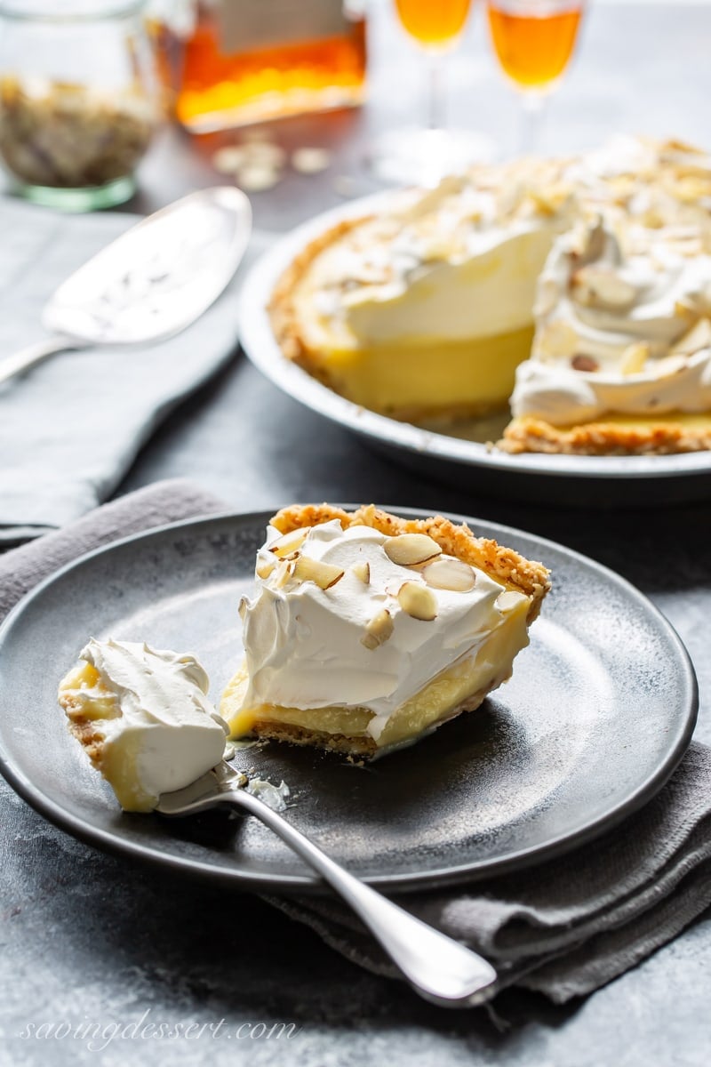 Amaretto Cream Pie - Saving Room for Dessert Amaretto Cream Pie - Saving Room for Dessert