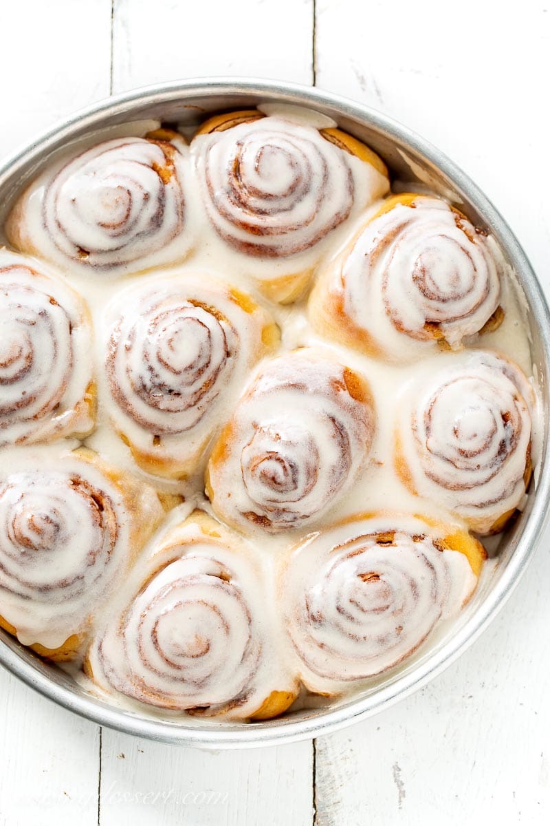 Pioneer Woman's Cinnamon Rolls - Saving Room for Dessert