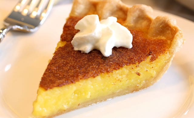 No. 10 Lemon Chess Pie Saving Room for Dessert