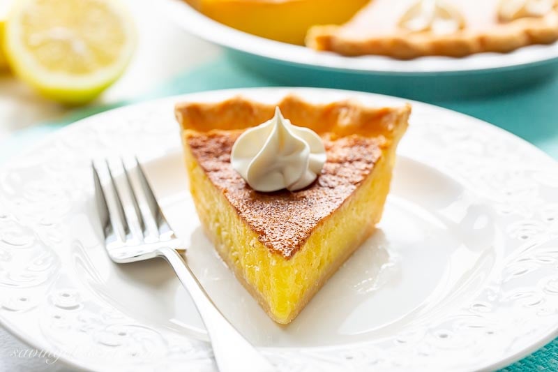 Lemon Chess Pie (for lemon lovers!)