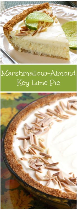 Marshmallow-Almond Key Lime Pie