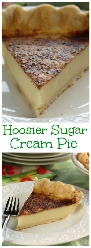 Hoosier Sugar Cream Pie