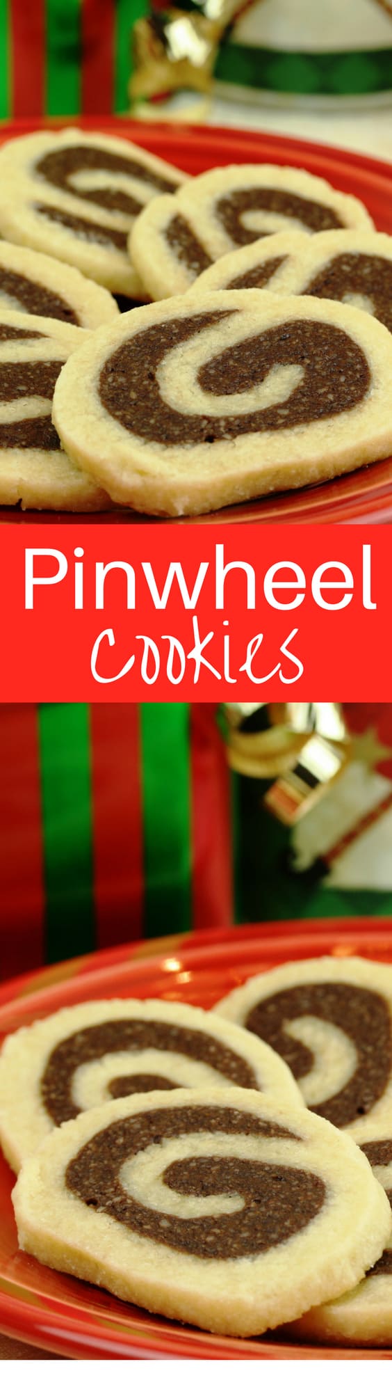 Pinwheel Cookies - an simple vanilla cookie with a lightly sweet nutty chocolate filling - an heirloom family recipe. www.savingdessert.com