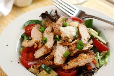 Chipotle Chicken Salad - Saving Room for Dessert