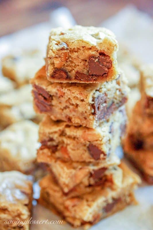 Browned Butter Bourdon Blondies-3