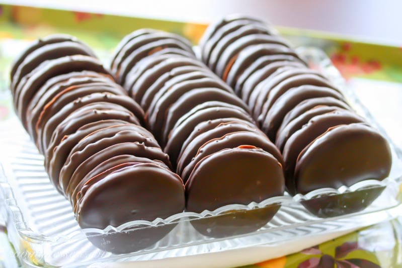 homemade thin mint cookies