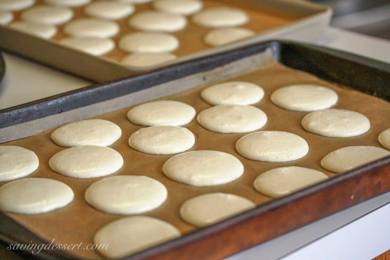 Lemon Macarons with Limoncello Buttercream