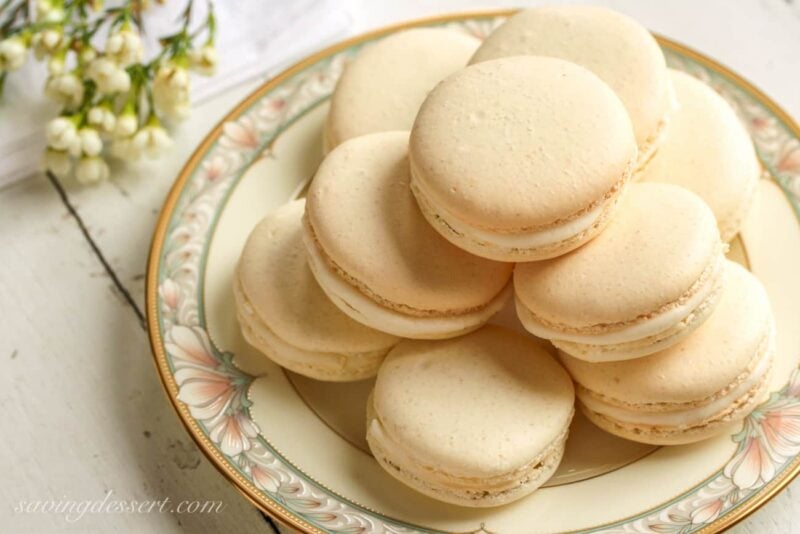 Lemon Macarons with Limoncello Buttercream