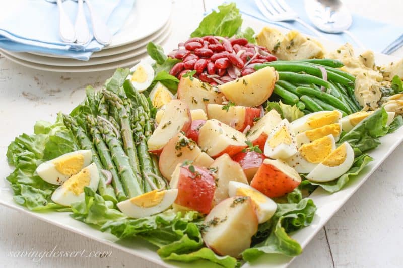 Vegetable Nicoise Salad