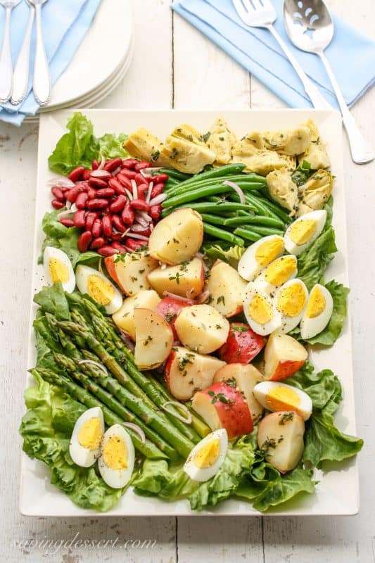 Vegetable Nicoise Salad