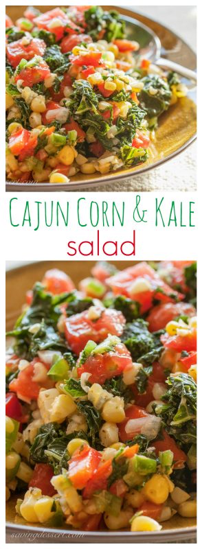 Cajun Corn & Kale Salad