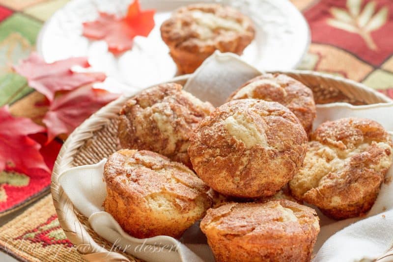 Snickerdoodle Muffins | www.savingdessert.com