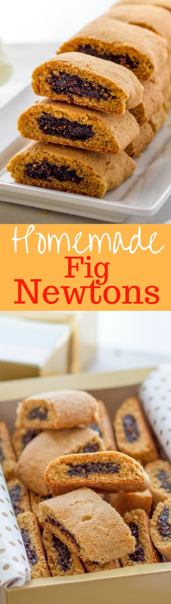 Homemade Fig Newtons - so much better when they are homemade!