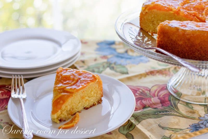 Orange Marmalade Cake ~ Moist and tender and loaded with orange flavor - a ray of sunshine on a plate! www.savingdessert.com