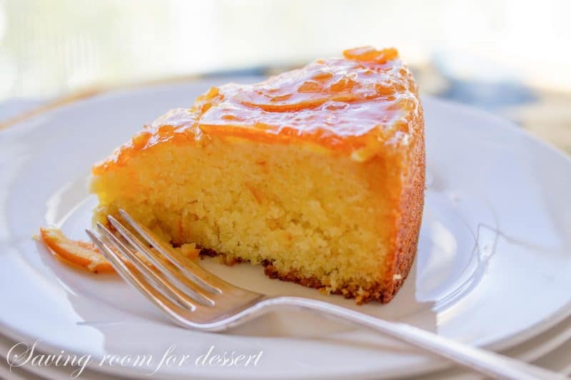 Orange Marmalade Cake ~ Moist and tender and loaded with orange flavor - a ray of sunshine on a plate! www.savingdessert.com