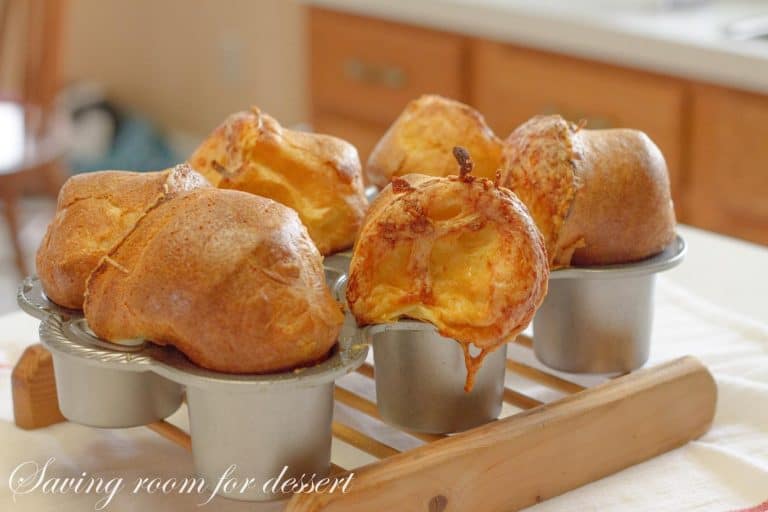 Gruyére Popovers Recipe Saving Room for Dessert