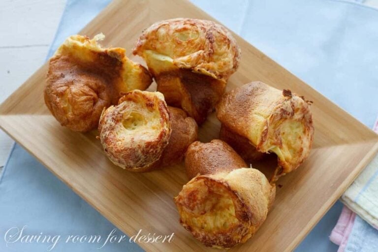 Gruyére Popovers Recipe Saving Room for Dessert