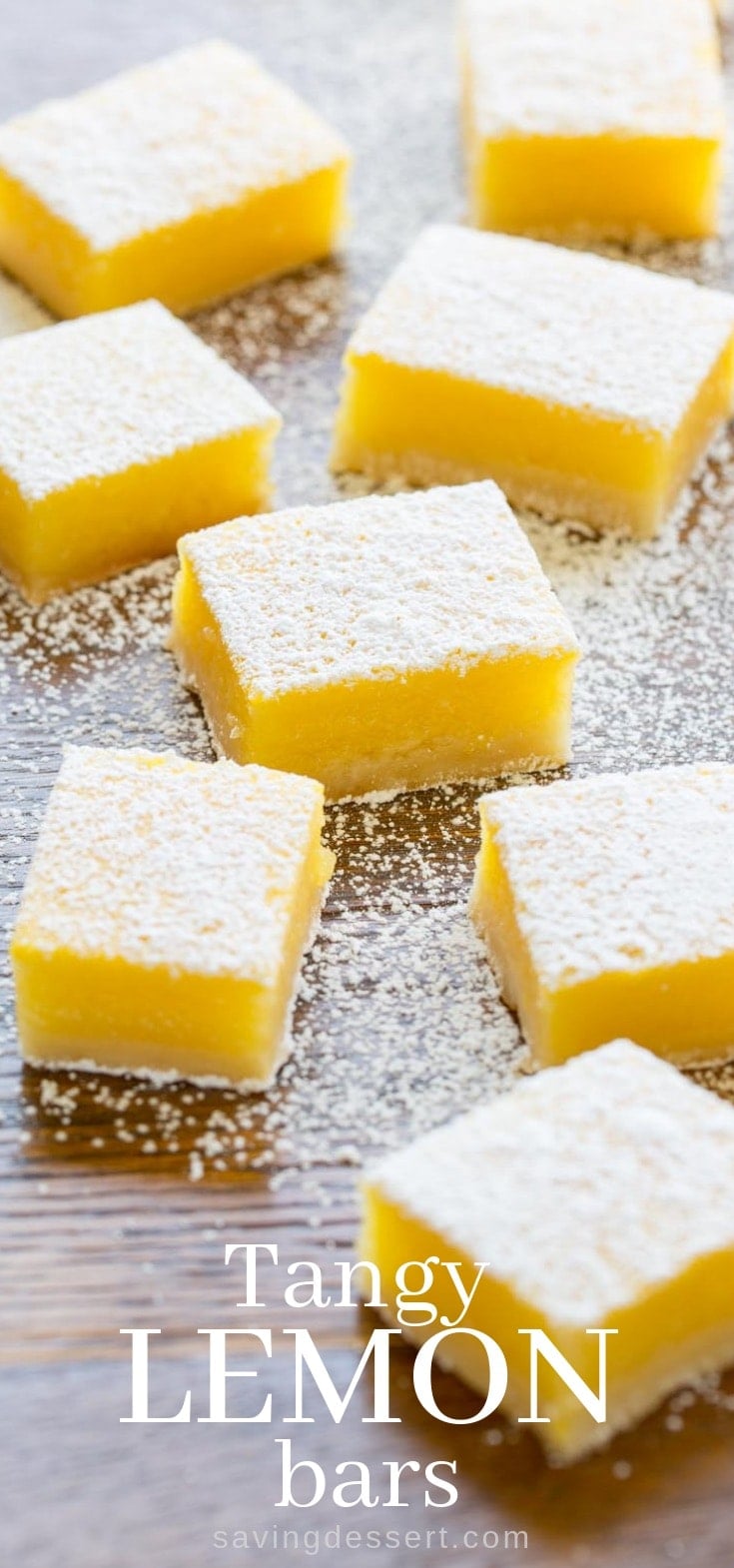 amongst an incredible texture in addition to a delicious shortbread crust Tangy Lemon Bars