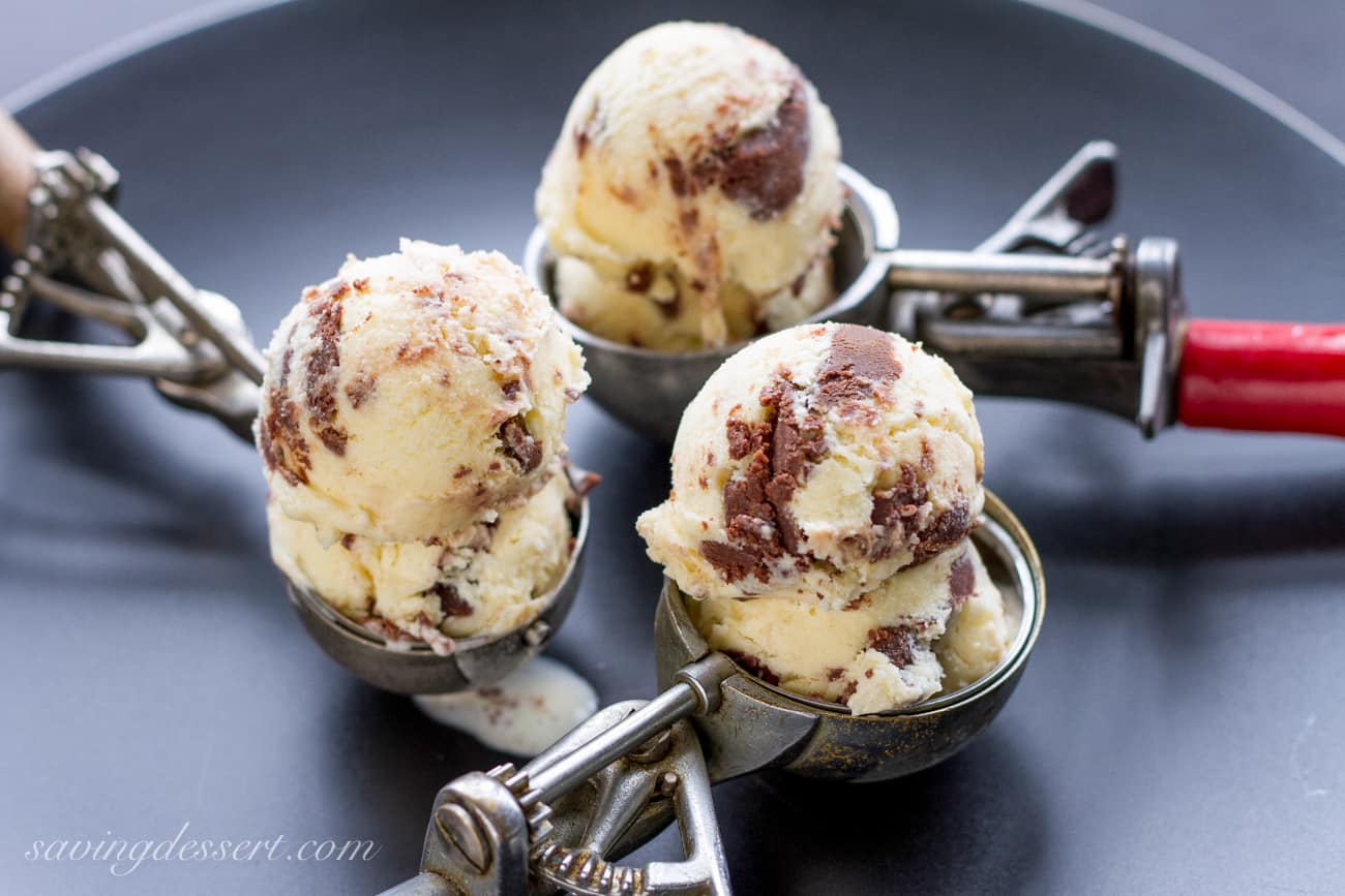 Peanut Butter Fudge Ripple Ice Cream Saving Room for Dessert