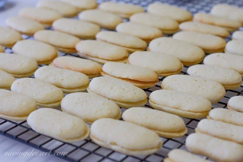 Homemade {CopyCat} Orange Milano Cookies ~ delicious vanilla cookies with a dark chocolate center flavored with orange zest  www.savingdessert.com