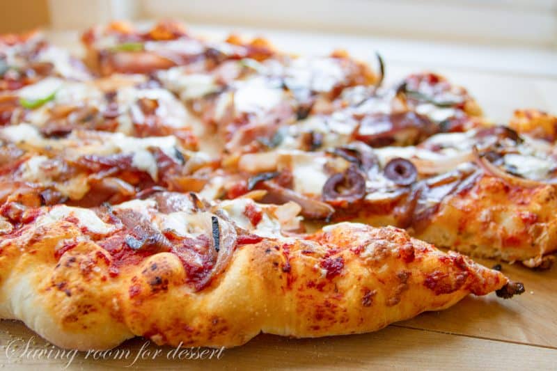 Homemade Pizza Crust & Pizza Sauce