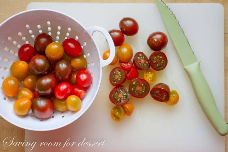 Heirloom cherry tomatoes