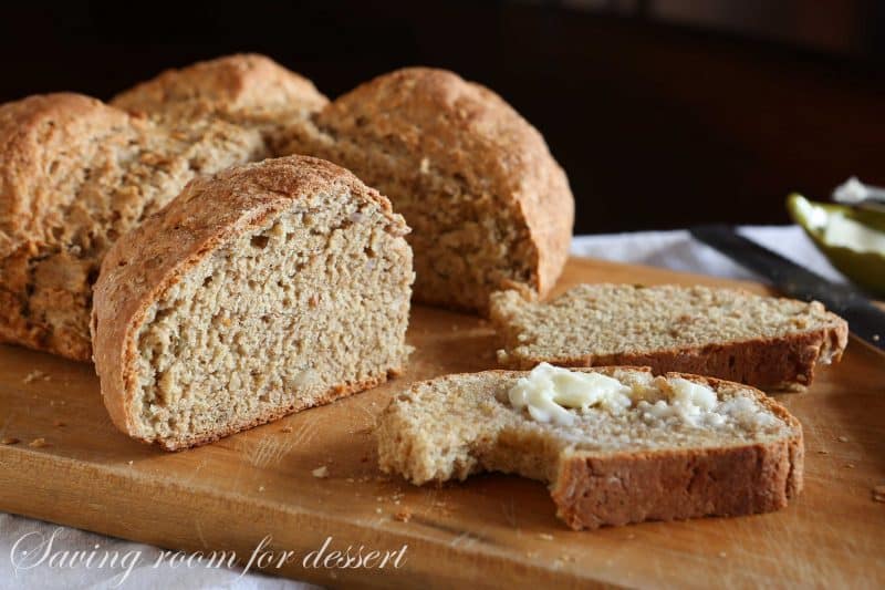 Fresh Baked Brown Irish Gaelic Soda Bread with an amazing crust Brown Irish Gaelic Soda Bread