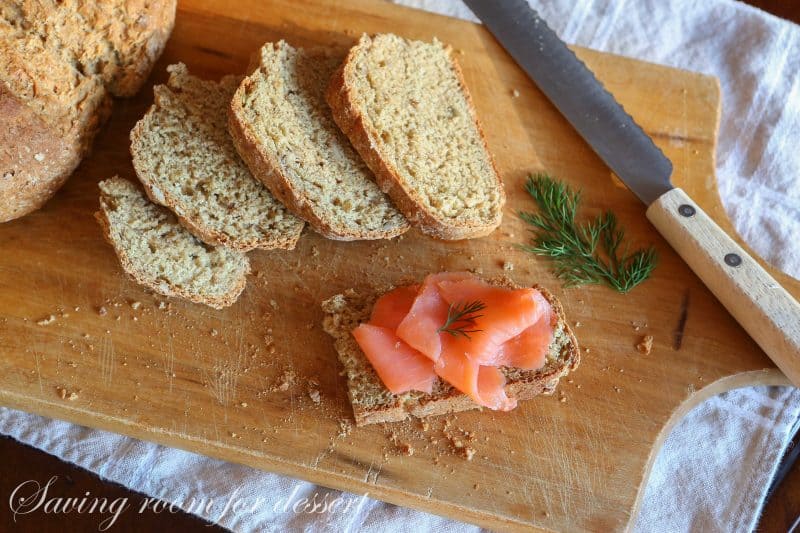 Brown Irish Soda Bread-8