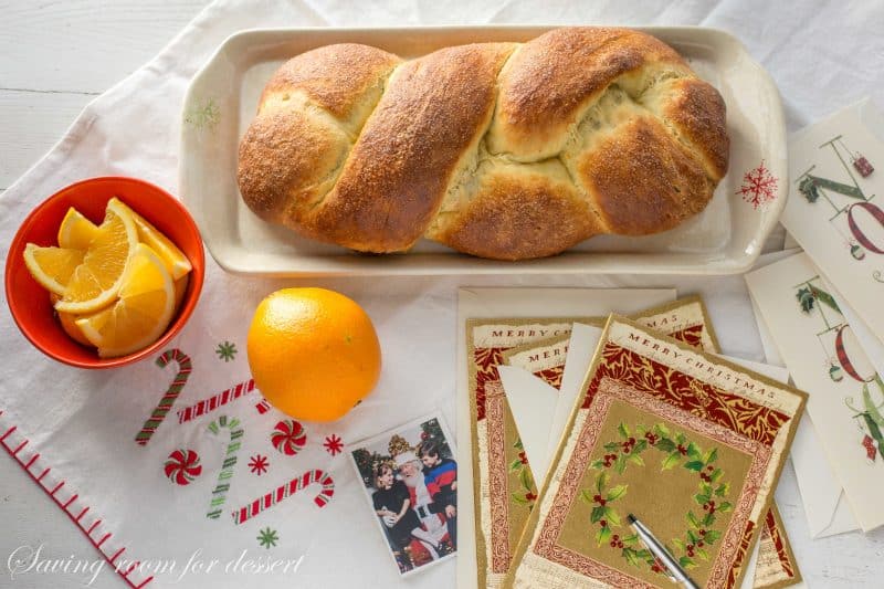 Cranberry Orange Walnut Sweet Bread - it's subtle orange flavor; soft, tender crumb, and surprise sweet fruit and nut filling are sure to please gift recipients and guests alike. www.savingdessert.com