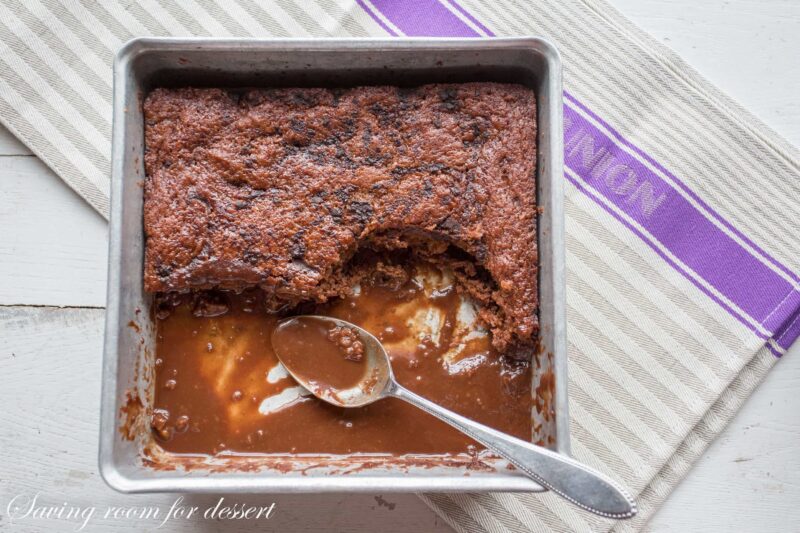 Chocolate Brownie Pudding Cake