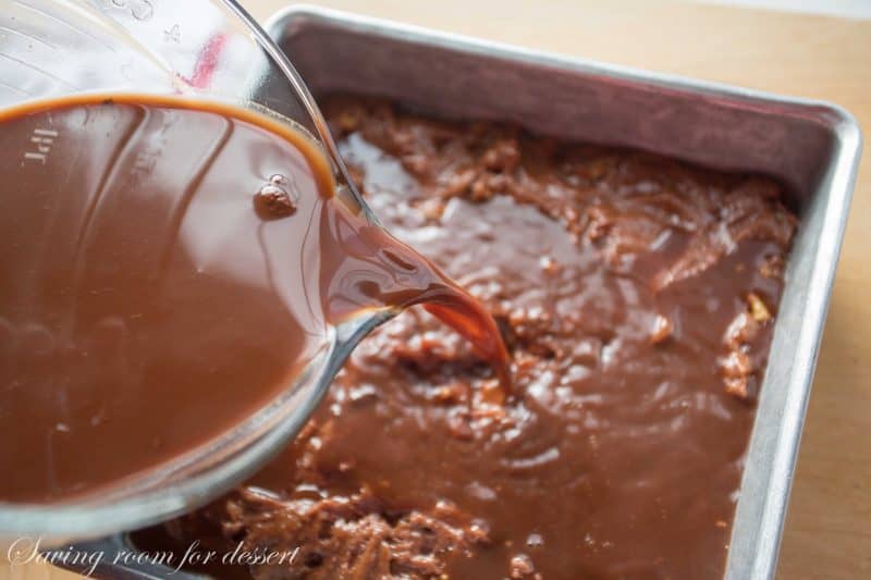 Chocolate Brownie Pudding Cake