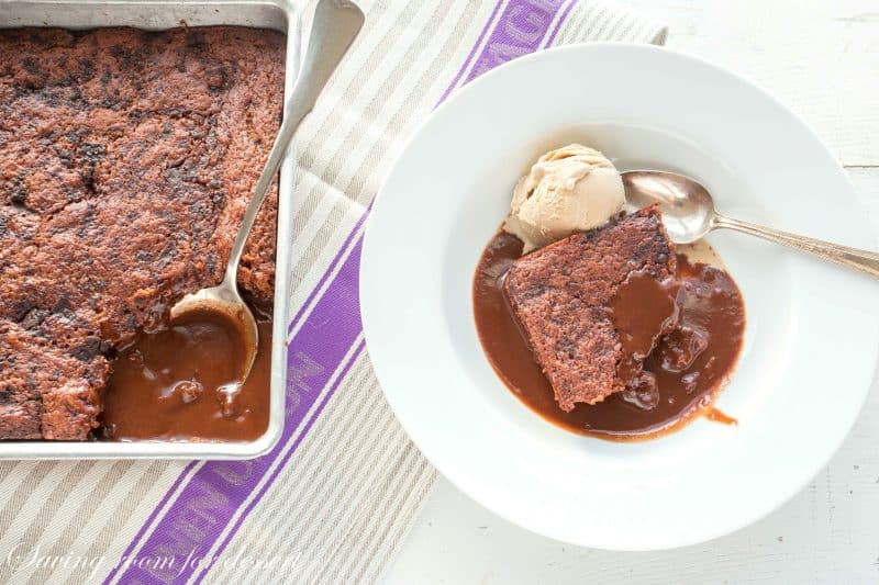 Chocolate Brownie Pudding Cake