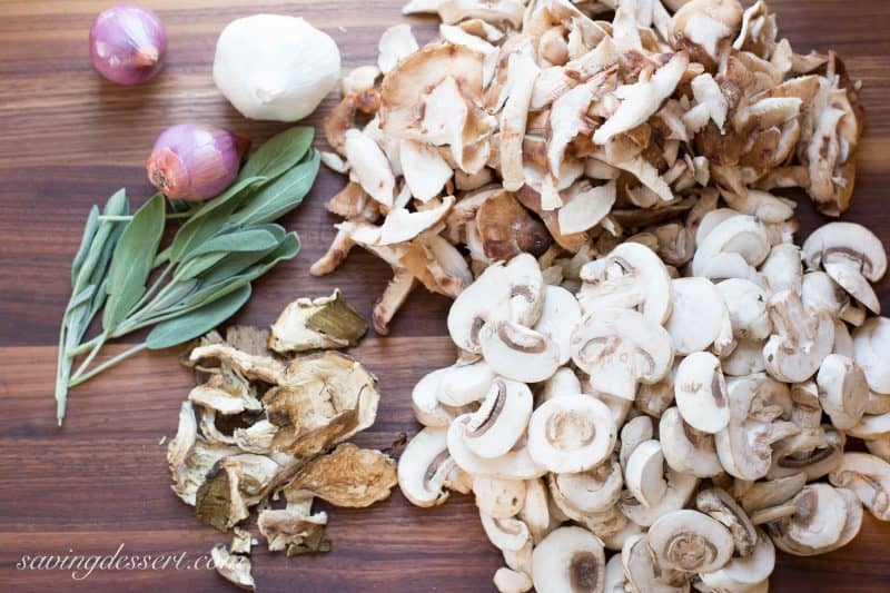 Campanelle with Mushroom Sauce-1