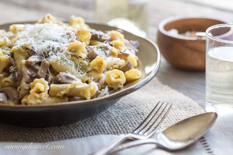 Campanelle with Mushroom Sauce-5