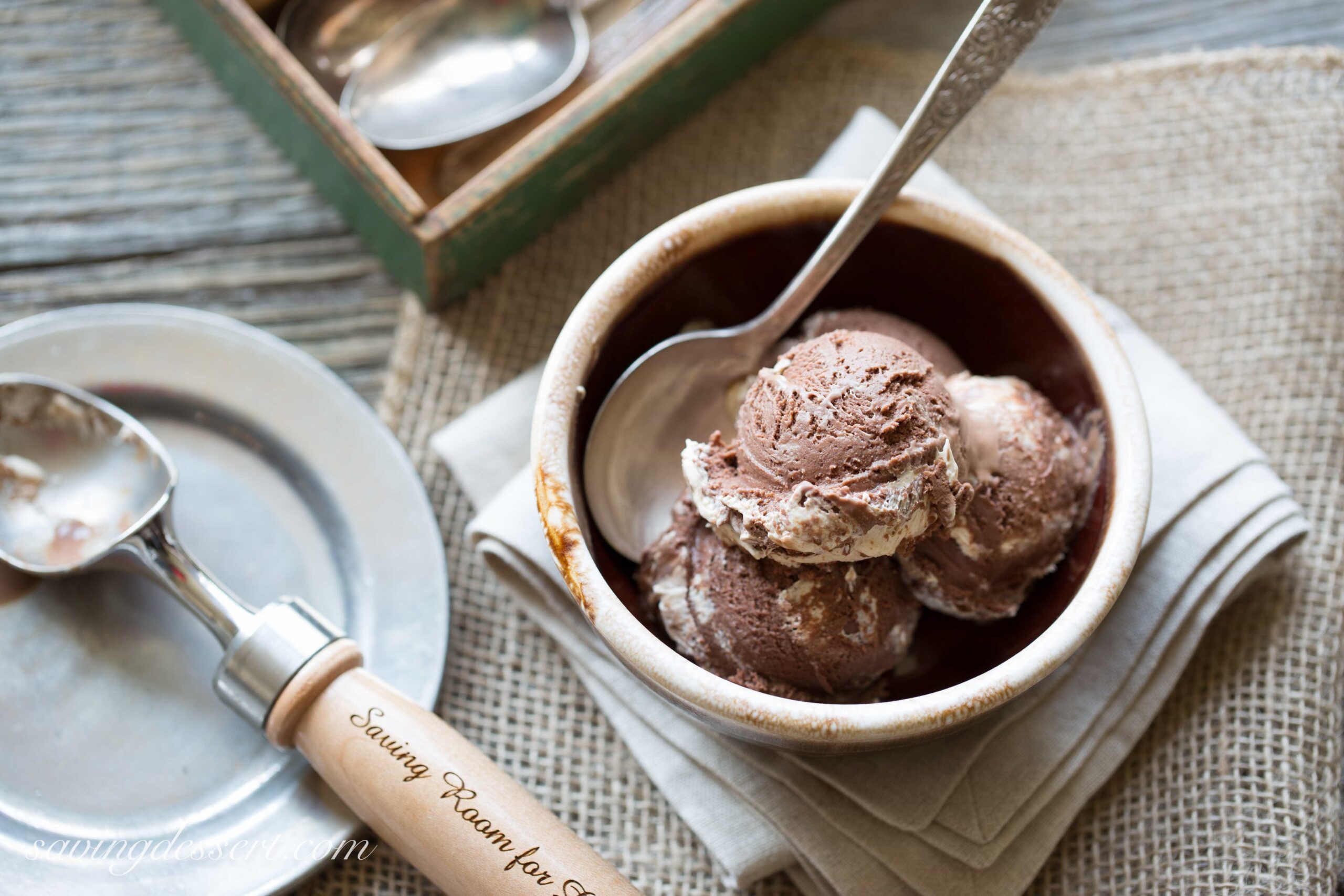 Chocolate Ice Cream - Brown Eyed Baker