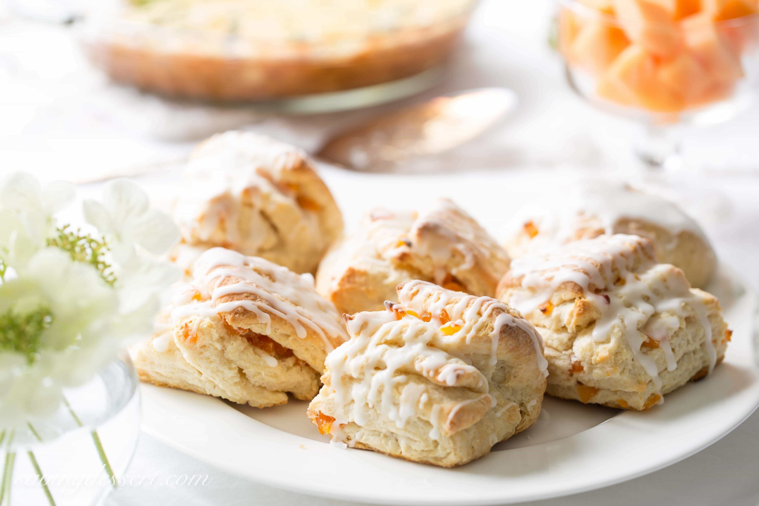 Apricot and Lavender Scones - Marissa Makes