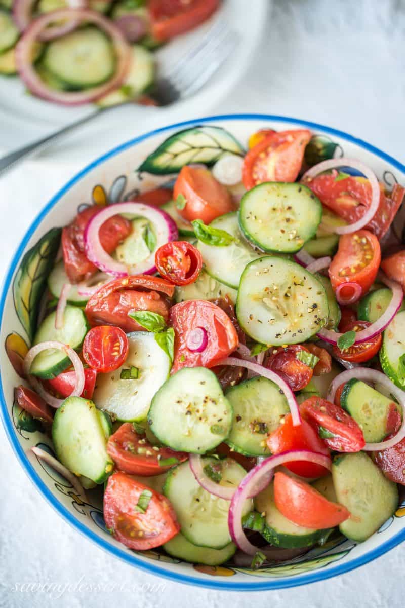 25 Best Cucumber Recipes ~ from salads and soups, to sandwiches and popsicles, these gorgeous recipes will inspire and delight and help you use up all those fresh garden cucumbers! www.savingdessert.com