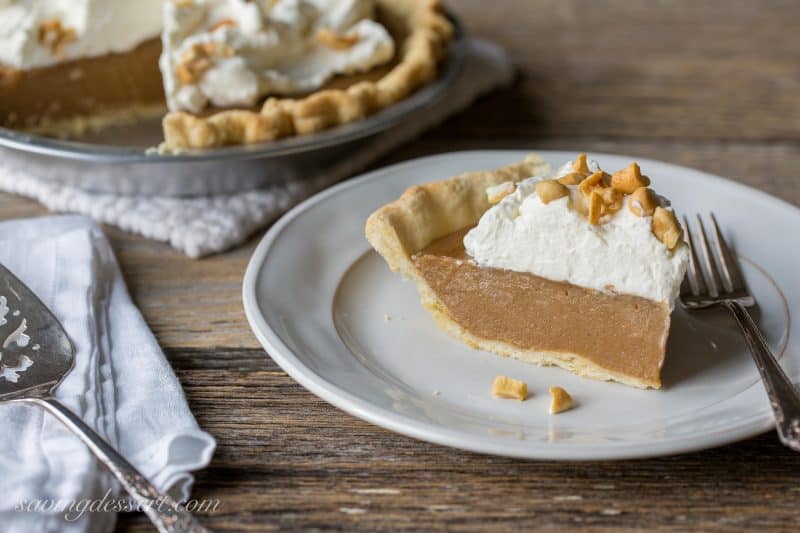 Old Fashioned Butterscotch Pie | www.savingdessert.com