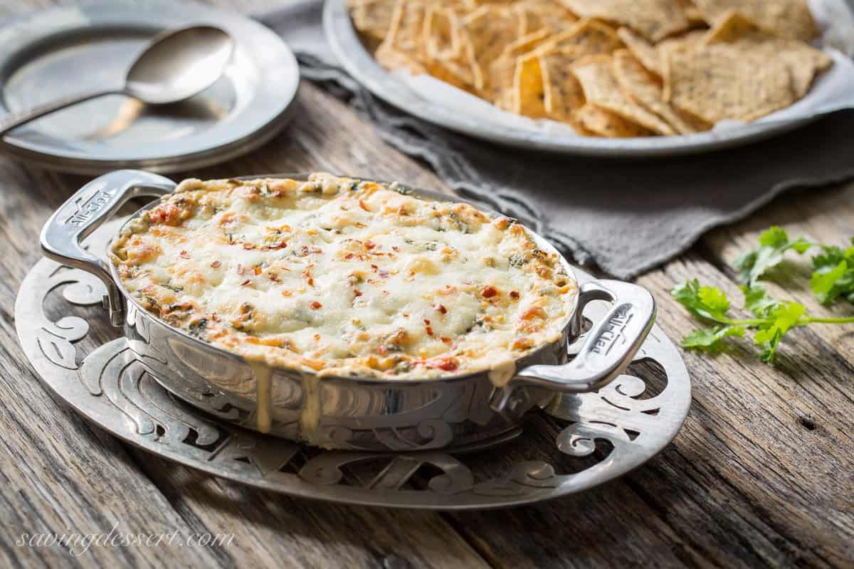 Spicy Southwestern Spinach Dip Saving Room for Dessert Spicy Southwestern Spinach Dip Saving Room for Dessert