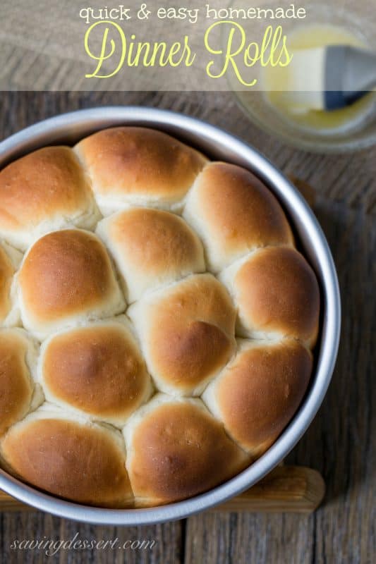 90 Minute Dinner Rolls - quick, easy and delicious!