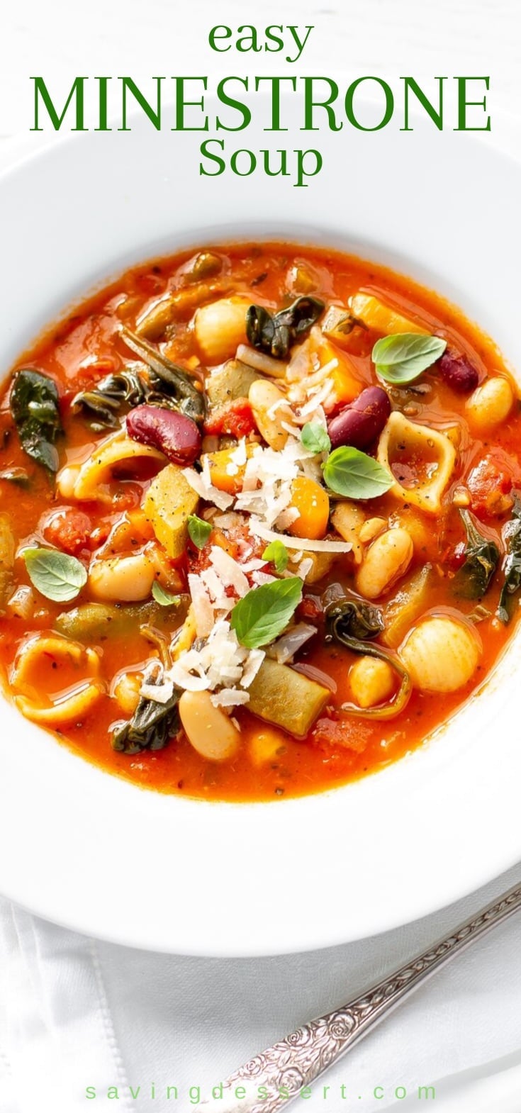 A bowl of like shooting fish in a barrel Minestrone Soup amongst grated Parmesan as well as fresh breadstuff Minestrone Soup