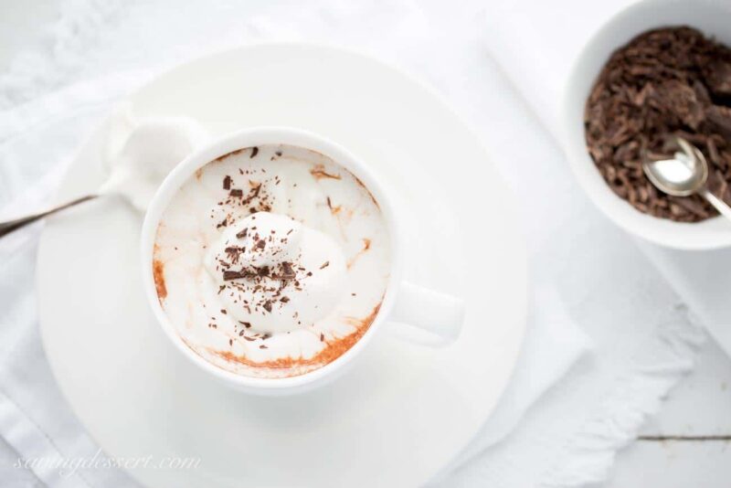 Viennese Hot Chocolate with Peppermint KAHLÚA