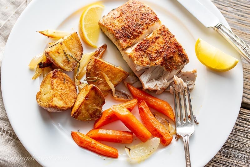 Baked Fish Vegetables Saving Room For Dessert baked-fish-vegetables-saving-room-for-dessert