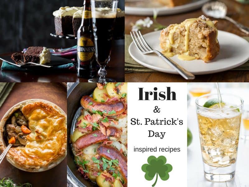 Irish Recipes & Travel Posts ~ A wonderful roundup of Irish recipes and Travel Posts and St. Patrick's Day inspired fun! from www.savingdessert.com