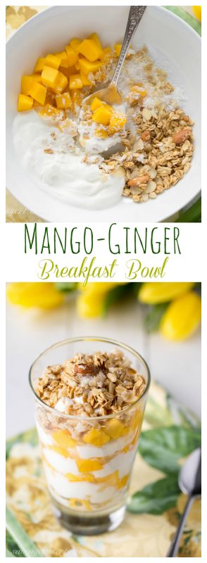 Mango-Ginger Breakfast Bowl
