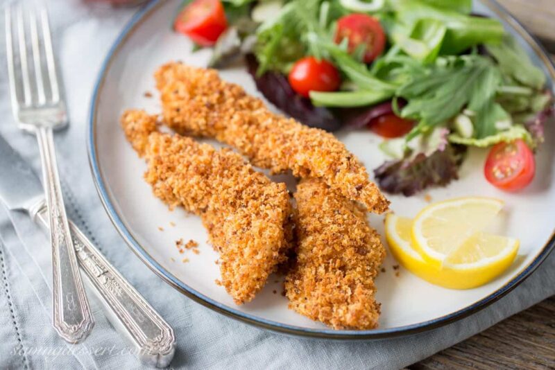 Spicy Baked Fish Sticks