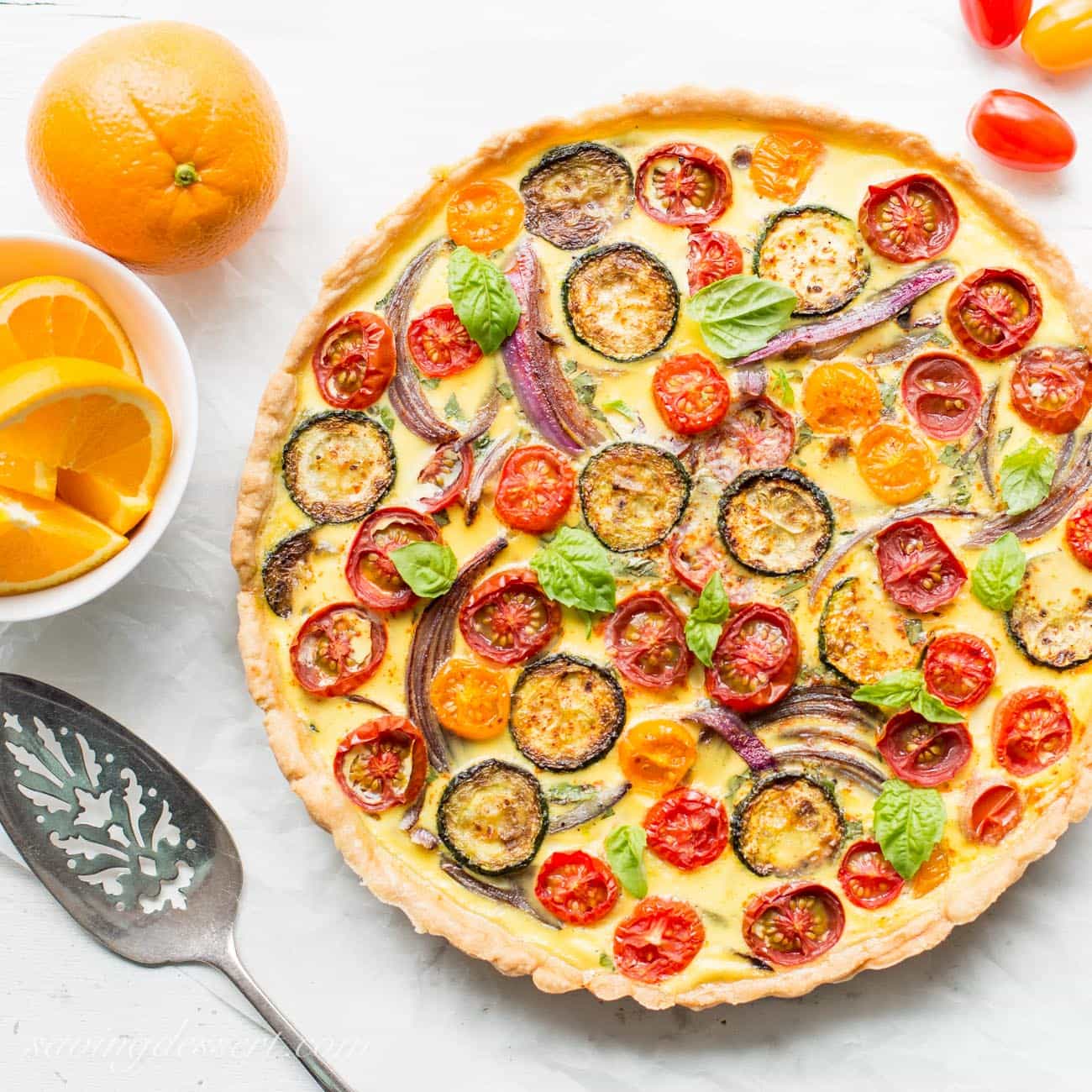 Farmers' Market Quiche-image
