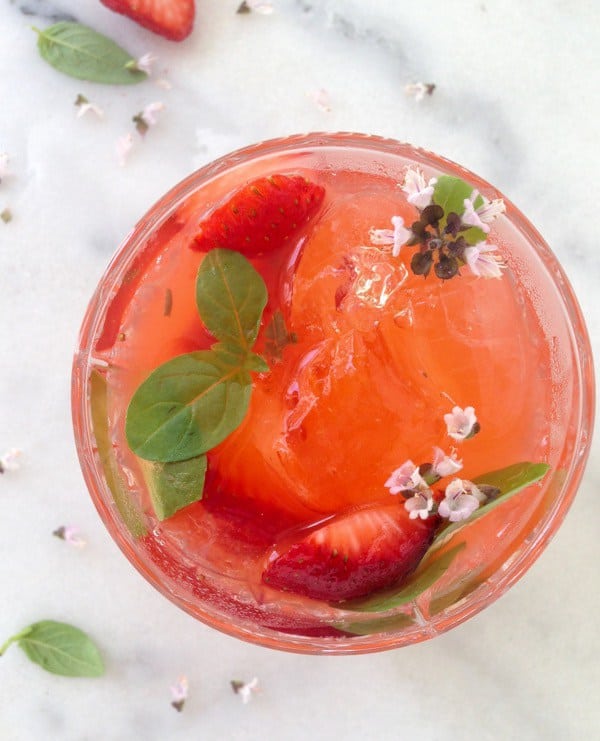 Strawberry Basil Lemonade Recipe