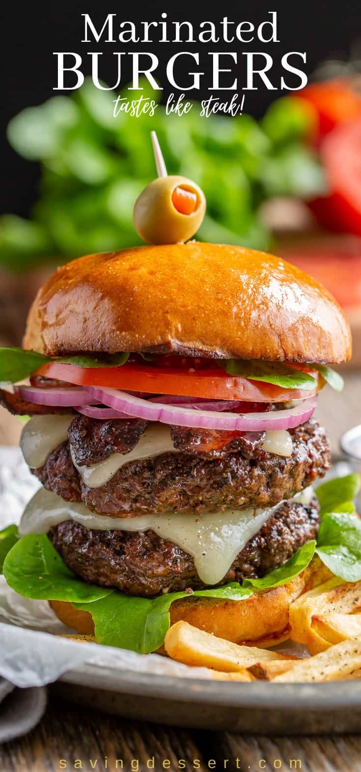 Burger patty marinade 2025